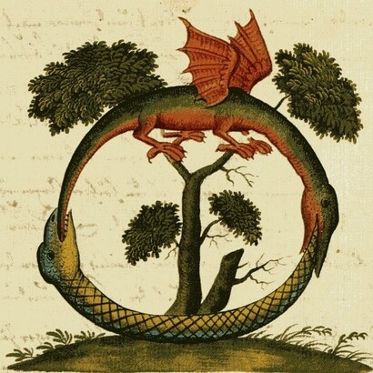 Immagine del manoscritto "Zoroaster Clavis Artis", MS. Verginelli-Rota, Biblioteca dell'Accademia Nazionale dei Lincei, Roma, vol. 2, p. 18. 1738