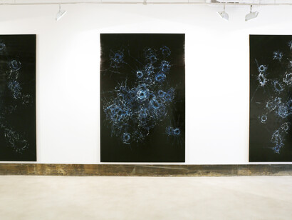 Installation view of Zhao Zhao Constellations