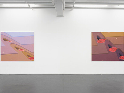 Dana Lok, As syllable from sound, exhibition view. Courtesy of Miguel Abreu Gallery
