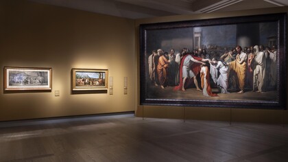 Eternidad y visión. Roma y Milán capitales del neoclasicismo. Cortesía de la Gallerie d'Italia