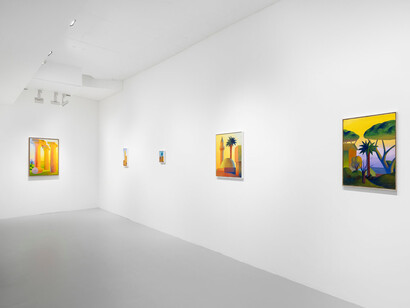 Salvo, Salvo, in viaggio, exhibition view. Courtesy of Gladstone Gallery