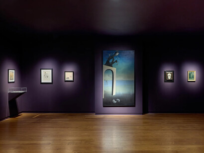 Dalí: the great years, exhibition view. Courtesy of Di Donna Galleries