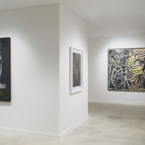 Belkis Ayón and Carlos Alfonzo: Odyssey installation view, January 22, 2026. Photo by Oriol Tarridas