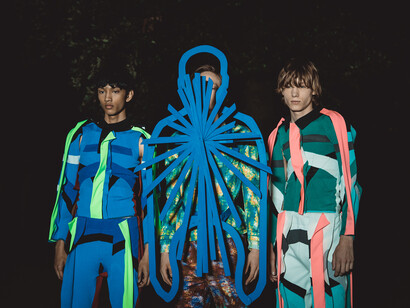 Backstage of Craig Green Menswear Guest Designer