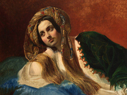 Karl Bryullov, A turkish woman, 1837–1839. Courtesy of New Tretyakov Gallery