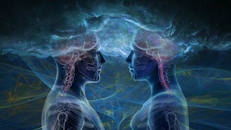 Vibrazione invisibile. Gli impulsi non sono solo biochimici per l’interagire di ormoni ma dell’intero sentire dentro quell’onda vibrazionale invisibile che si propaga a grandi distanze e raggiunge l’altro. Insieme confluiscono in ogni percezione dei sensi che portano a consapevolezza che ci sono esperienze che trascendono ogni ragione della chimica