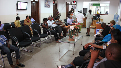 The crowded hospital waiting room often highlights the strained doctor-patient relationship, where time constraints and high patient volumes can impact the quality of interaction and care