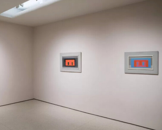 Josef Albers in Mexico, Exhibition view. Courtesy of Guggenheim Museum
 