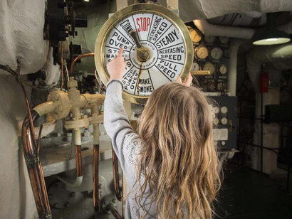 Explore HMS Belfast. Courtesy of HMS Belfast