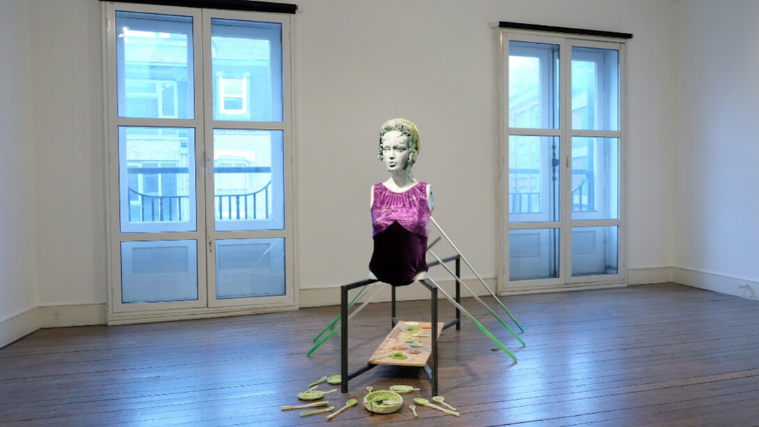 Kate Lyddon, Our Lady of Happy Delivery and Plentiful Milk (Sour), 2017. Courtesy of Charlie Smith London