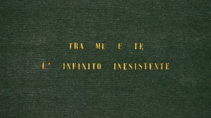 Vincenzo Agnetti, Testimonianza