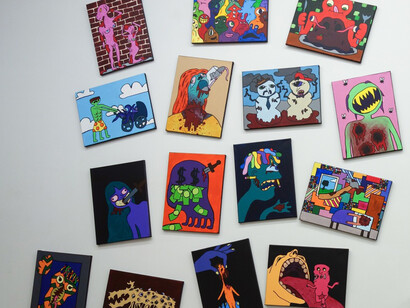 Various artists, Fragments of being, exhibition view. Courtesy of Morgan Lehman Gallery