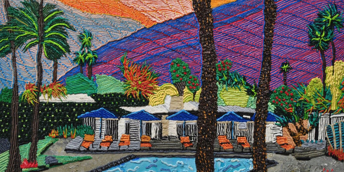 Poolside. Courtesy of Craig Krull Gallery