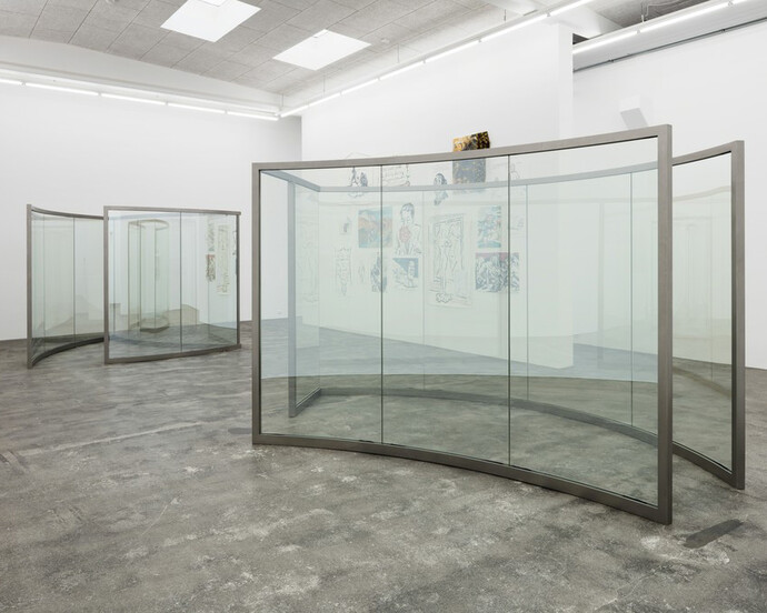 Raymond Pettibon, A Selection by Dan Graham (2018). Courtesy of Galleri Nicolai Wallner and the artist, Courtesy Regen Projects, Los Angeles and David Zwirner, New York. Photo: Anders Sune Berg