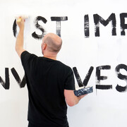 Tim Etchells, Further Provocations, 2016. Part of The Give & Take at TATE Exchange. Installation view. Courtesy of TATE Modern, London, UK.

