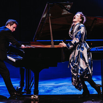 Barbara Hannigan e Bertrand Chamayou. Cortesia di Vicenza Jazz