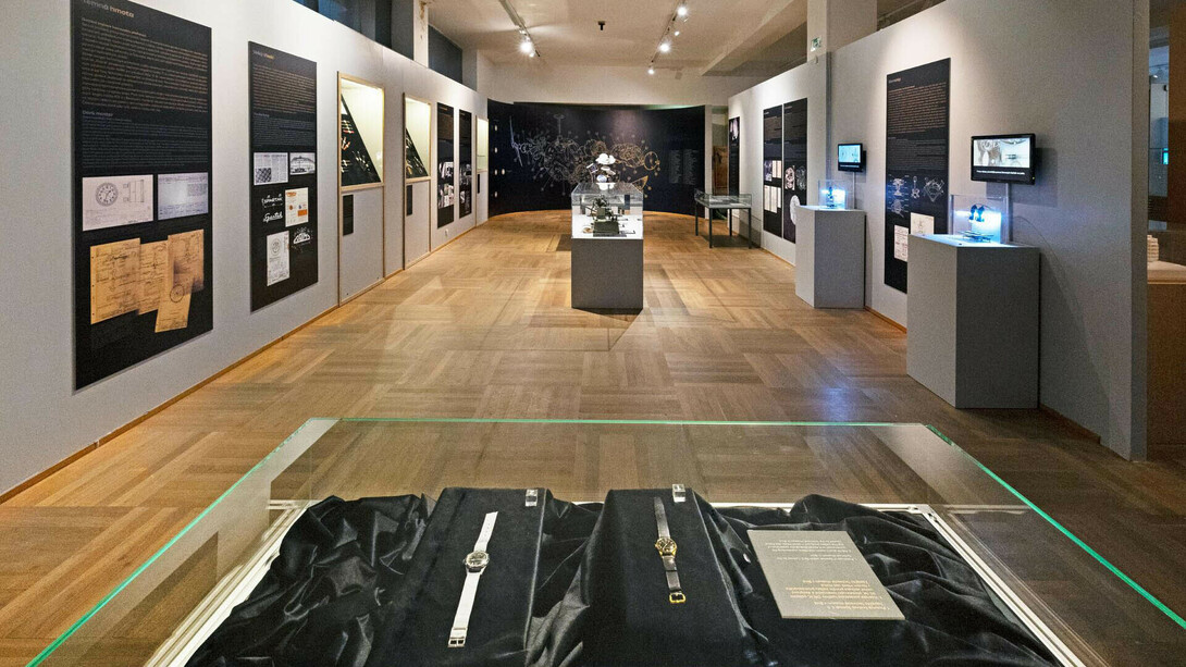Big bang! The birth of the first czechoslovak wristwatches, exhibition view. Courtesy of Národní technické muzeum