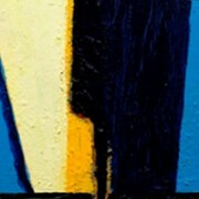 G.Cerri, Composizione per una Croce, 1994, olio su tavola, cm 40x30 (dettaglio)