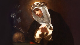 Baldassare Franceschini; Santa Catalina de Siena, s. XVII