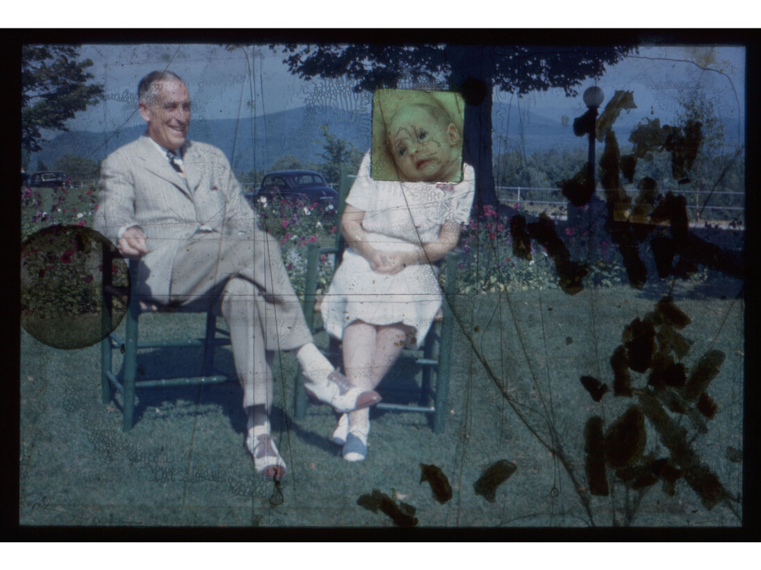 Luther Price. Sorry. 2005-2012. Eighty handmade slides. 9 min. Fund for the Twenty-First Century and Committee on Media and Performance Art Funds. © 2014 Luther Price