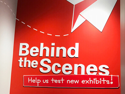 Behind the Scenes. Courtesy of Museum of Science