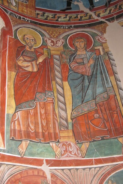 Fresco de Santa María de Taüll. Foto: Caterina López