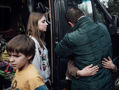 Niños rescatados por Save Ukraine de la custodia rusa