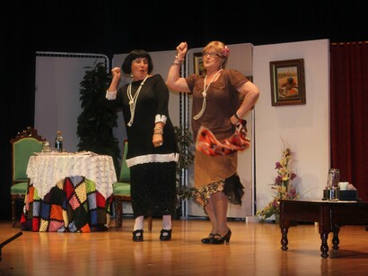 Representación de una obra teatral