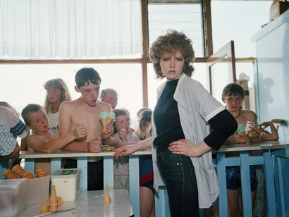 Martin Parr England. New Brighton. From ‘The Last Resort’. 1983-1985 Pigment print 101.6 x 127 cm Edition of 5 C-print 50.8 x 61 cm Edition: uneditioned (Image courtesy of artist Martin Parr, Blindspot Gallery and Magnum Photos)  