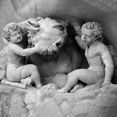 Roma, Campidoglio, Romolo e Remo