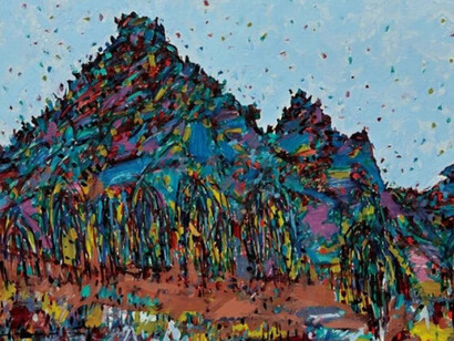 Lee Dai-Won, Mountain, 1975