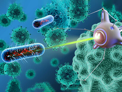Cancer tumors killed by nanobots