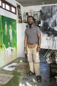 Moisés Ernesto Matsinhe Mafuiane, também conhecido como Butcheca, artista moçambicano. Butcheca é uma espécie de (in)conformado, muito consciente sobre a sua condição social e humana. Expõe o caos desde os anos 1990, mas não é por isso que esgota as preocupações