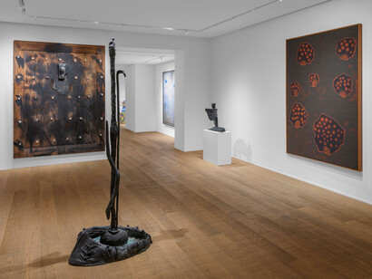 Various artists, Italian wave, exhibition view. Courtesy of Tornabuoni Art