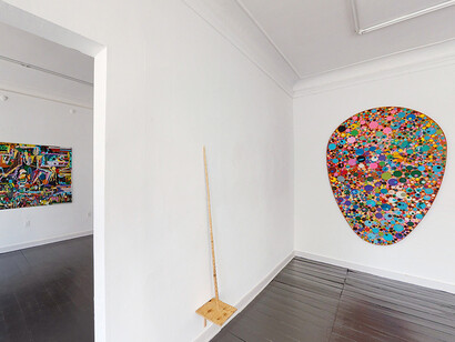The stars look very different today | Shahla K. Friberg and Christian Finne, 2020. Installation view, Marie Kirkegaard Gallery