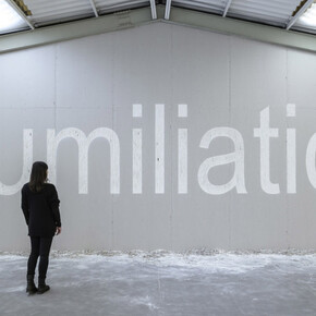 Silence kills. Courtesy of Galleria Continua
