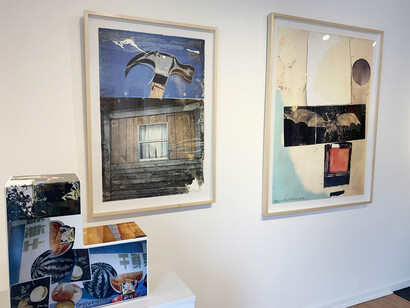 Robert Rauschenberg. Courtesy of Hamilton-Selway Fine Art