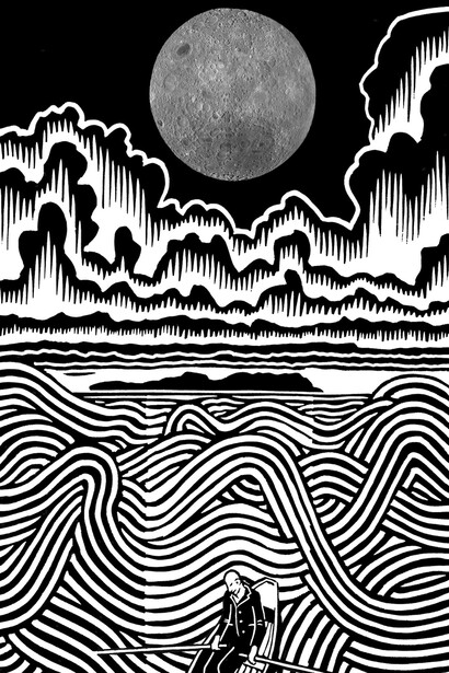 Stanley Donwood, Lost at sea again. 