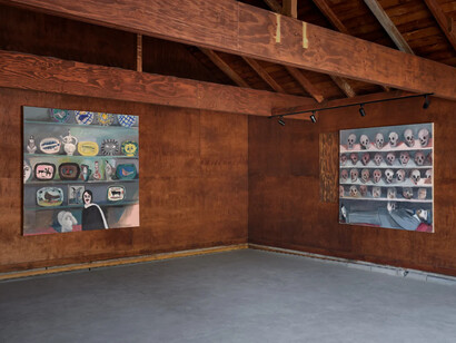Maureen Dougherty, The completionists, exhibition view. Courtesy of Mendes Wood DM