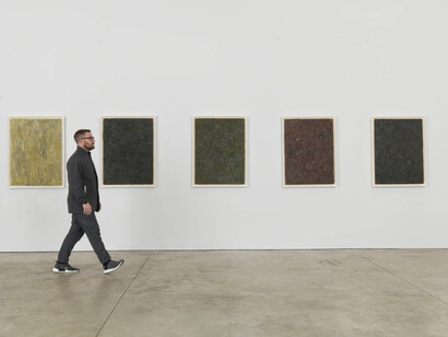 Milton Resnick. Courtesy of Cheim & Read