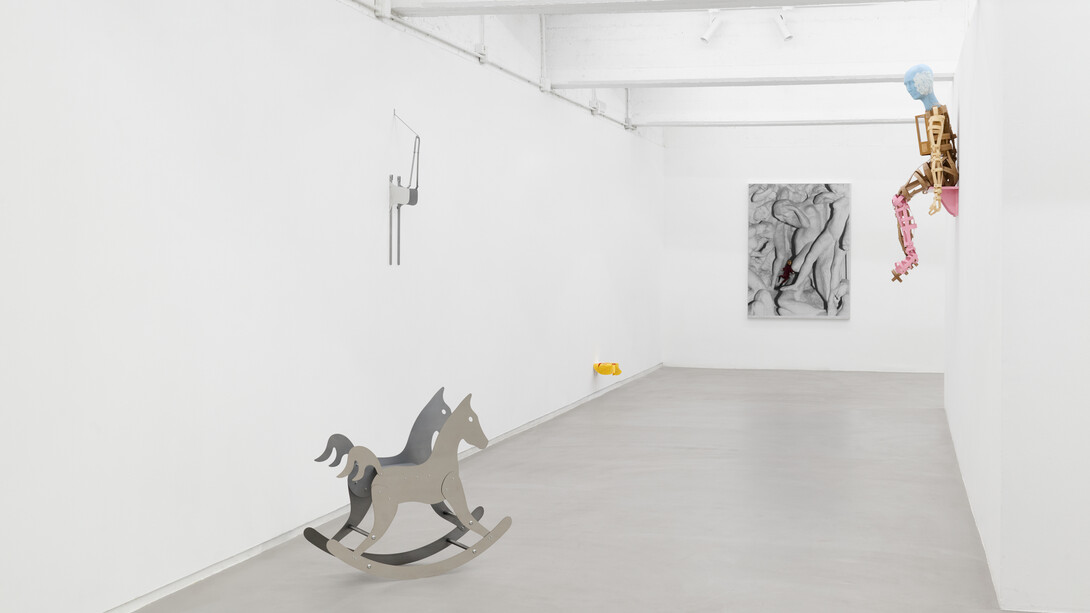 Various artists, All together: goodbye master! Exhibition view. Courtesy of ArtNoble Gallery