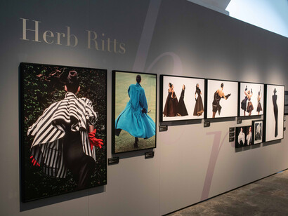 Gianfranco Ferré, through the lens, exhibition view. Courtesy of Forte di Bard
