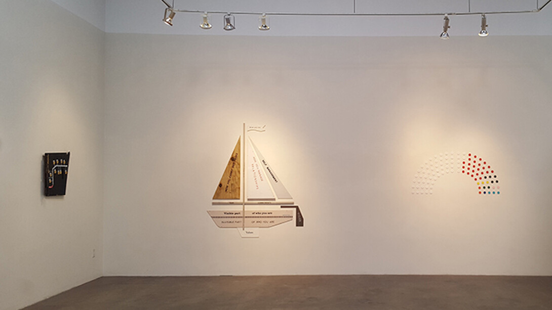 Greg Colson, Exhibition view. Courtesy of Craig Krull Gallery