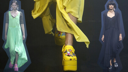 Defilè di Crocs Balenciaga