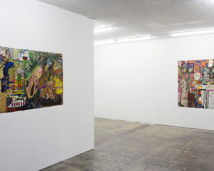 Hannah Plotke. Motel Ukiah, Exhibition view. Courtesy of Sade