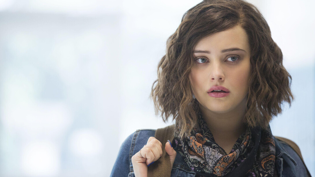 La actriz Katherine Langford es en la serie Hannah Baker