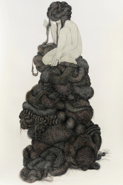 Alice Maher, Sibyl IV, 2025. Courtesy of Kevin Kavanagh