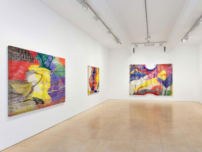 Channing Hansen, Exhibition view. Courtesy of Stephen Friedman Gallery