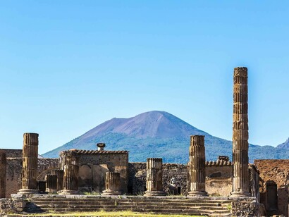 Pompei e il Vesuvio
