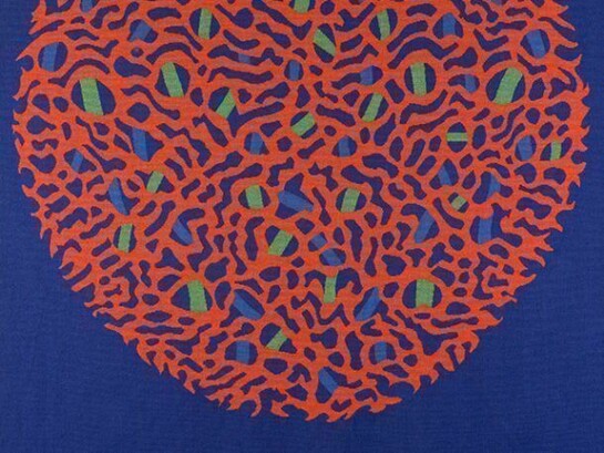 Patrick Scott, Device, 1971, Aubusson tapestry, Woven by Tabard Frères et Souers, Aubusson, France, 148.6 x 120.6 cm , Collection Irish Museum of Modern Art, Heritage Gift, Heritage Gift, P.J. Carroll & Co. Ltd. Art Collection, 2005